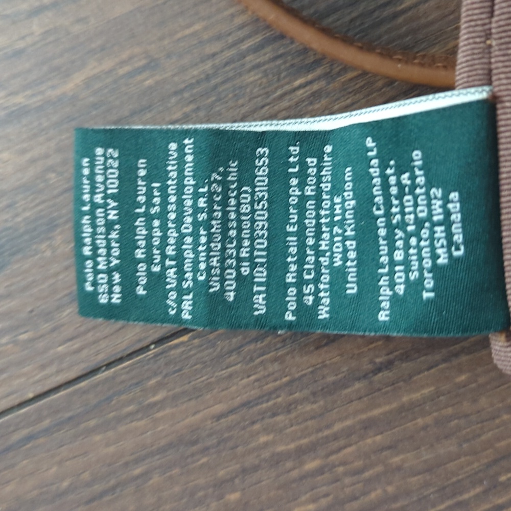 Lauren Ralph Lauren Brown Leather Crossbody/Shoulder Bag - Picture 11 of 15